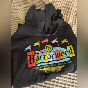 Ice Nine Kills Horrorwood crop hoodie